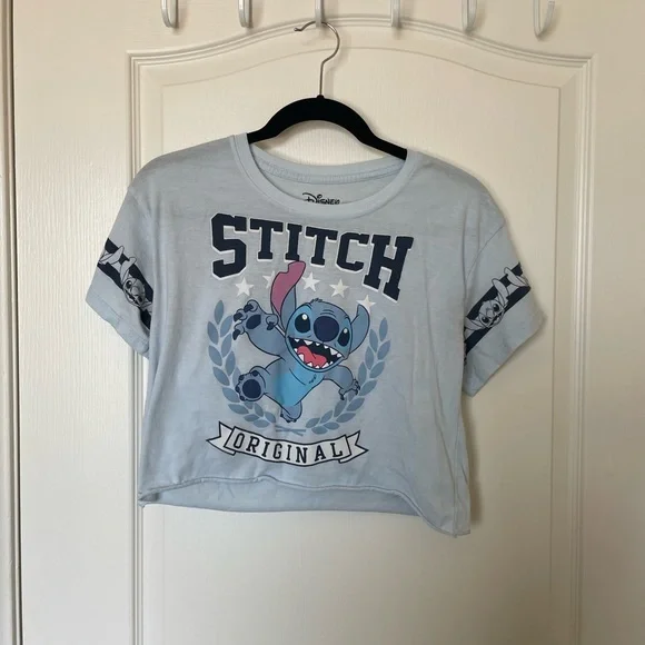関税込★NASTYFANCYCLUB★TURNING CLASSIC STITCH CROP TEE ☆【NASTY FANCY CLUB】☆TURNING CLASSIC STITCH CROP TE.E